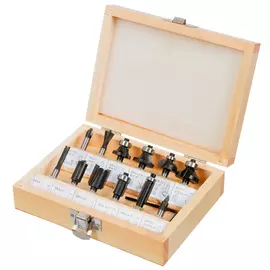 набор фрез по дереву VERTO 12шт