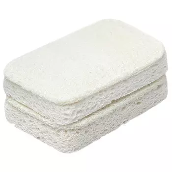 набор губок SMART SOLUTIONS Eco Sponge 2шт люфа, регенерированная целлюлоза