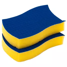 набор губок VILEDA, для стеклокерамики, 2 шт, поролон и абразив