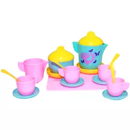 набор игровой Посуда детская Праздник 18 предметов