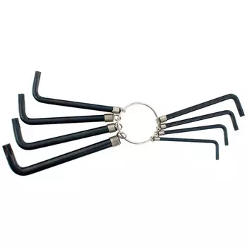 набор ключей Г-образные TORX SPARTA Т10-50 9шт на кольце