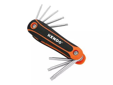 набор ключей KENDO складные Torx 9-40мм 8 предметов