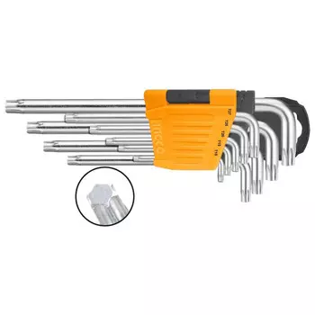 набор ключей Torx INGCO 9 предметов
