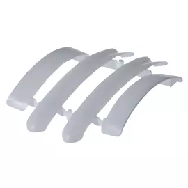 набор комплектующих для наличника ПВХ НК70, с кабель каналом, белый