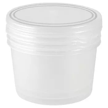 набор контейнеров PLAST TEAM Frozen 3шт. 0,75л пластик