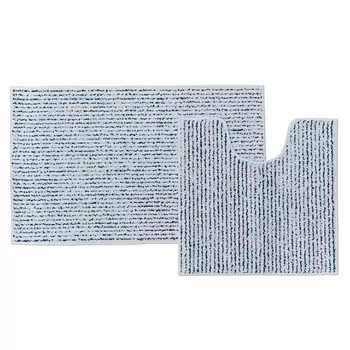 набор ковриков IDDIS Basic для ванной 50х80 см и для туалета 50х50 см