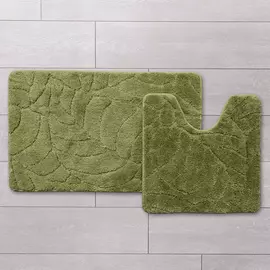 набор ковриков IDDIS Promo для ванной 50х80 см и для туалета 50х50 см