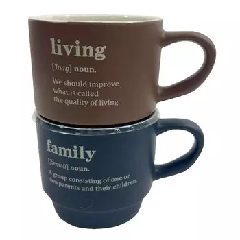 набор кружек DARIIS Home&Kitchen 2шт 300мл фарфор