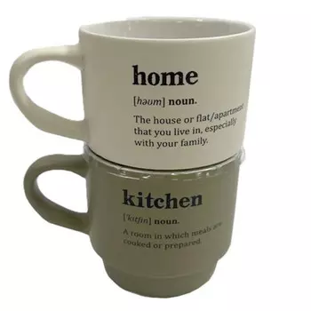 набор кружек DARIIS Living&Family 2шт 300мл фарфор