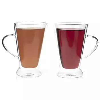 набор кружек OLAFF Sweet Home 2шт. 450мл двойная стенка