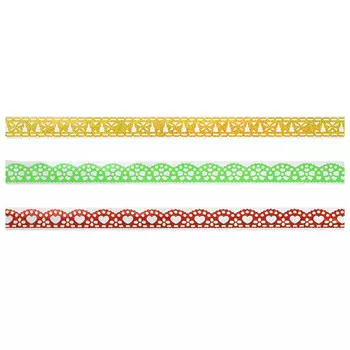 набор лент MARMITON 3шт. 100х1,8см клейкие для декорирования яиц