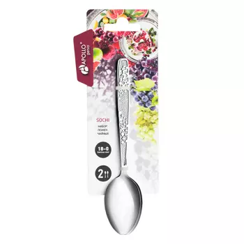 набор ложек чайных APOLLO Genio Sochi 2шт. нерж.сталь