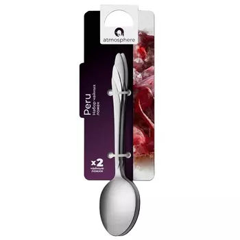набор ложек чайных ATMOSPHERE Peru 2шт. нерж.сталь