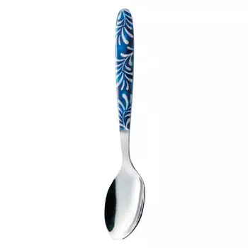 набор ложек столовых EME Vero Mediterraneo 2шт. нерж.сталь, пластик сине-белый
