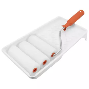 набор малярный DECOR для окрашивания потолка 4 предмета, арт.670-4502