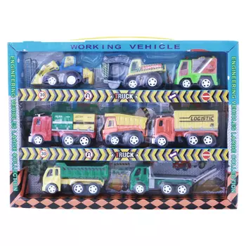 набор машин Грузовики, 8 шт