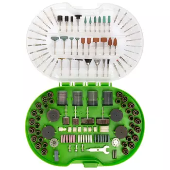 набор насадок шлифовальных FIT 278 шт в боксе