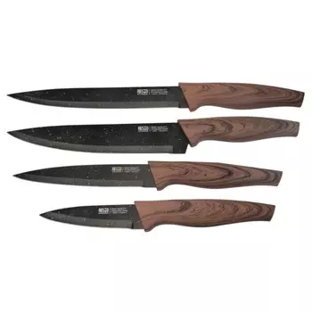 набор ножей RESTO Carina 4 предмета нерж.сталь, пластик