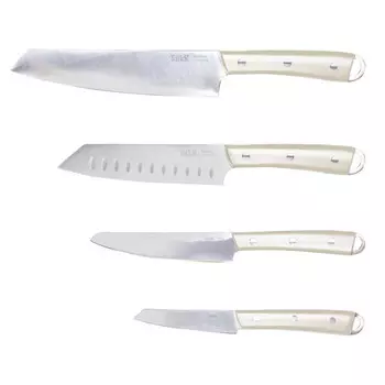 набор ножей TALLER Balance 4 предмета нерж.сталь, пластик слоновая кость