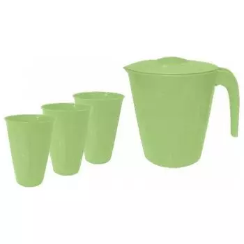 набор питьевой Sugar&Spice кувшин 1,9л + 3 стакана фисташковый