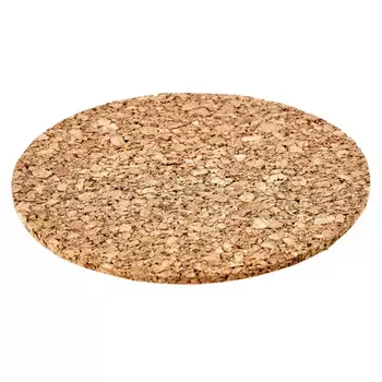 набор подставок под горячее WALMER Kronos 6шт 9,5см круглая пробка