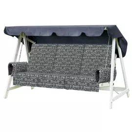 набор подушек для качелей 171х111см с подлокотниками гобелен в асс-те