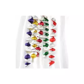 набор подвесок праздничных спираль 4шт