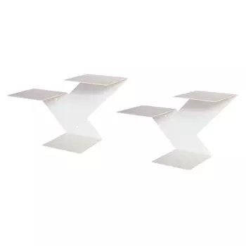 набор полок GALA Итальянская 390х160х250мм белый металл