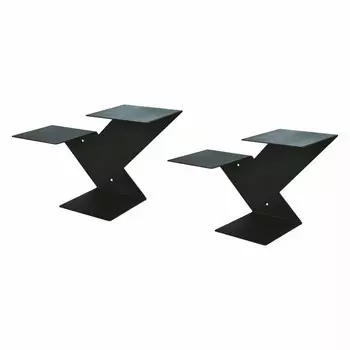 набор полок GALA Итальянская 390х160х250мм черный металл