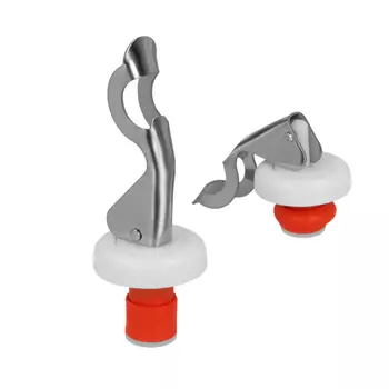 набор пробок METALTEX 2шт с открывашками нерж.сталь, пластик