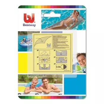 набор ремонтный 10 заплаток 6,5х6,5см ПВХ