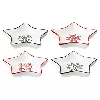 набор розеток TKANO New Year Essential Sweet Memories 4шт 8,5см фарфор