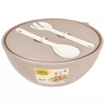 набор салатников Sugar&Spice 4х0,6л +5л латте