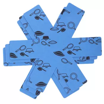 набор салфеток TODELIA для бережного хранения посуды 3шт полиэстер