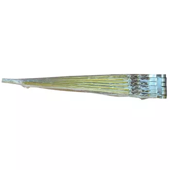 набор шампуров 6шт 45см плоские нержавеющая сталь в термопленке