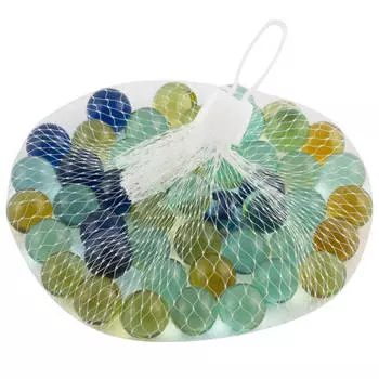 набор шаров для декорирования 250г стекло перламутровый