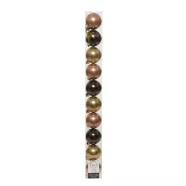 набор шаров Гламур 60мм 10шт пластик микс