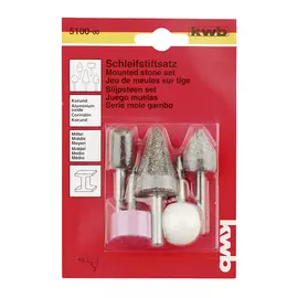 набор шлифовальных насадок 5шт