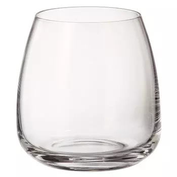 набор стаканов CRYSTAL BOHEMIA Anser 6шт. 400мл низкие стекло