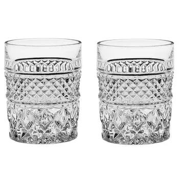 набор стаканов CRYSTAL BOHEMIA Madison 2шт 240мл виски хрусталь
