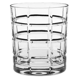 набор стаканов CRYSTAL BOHEMIA Timesquare 2шт. 320мл виски хрусталь