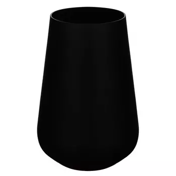 набор стаканов CRYSTALEX Сандра 6шт. 380мл вода черное матовое стекло