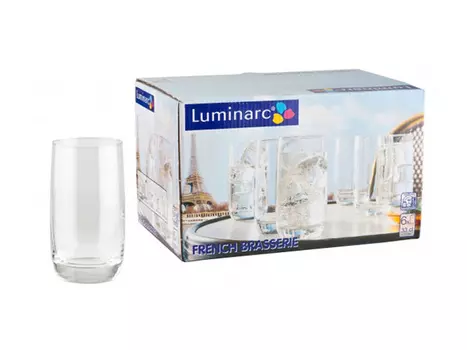 набор стаканов French Brasserie 6шт 33cl высокие