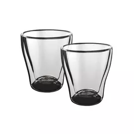 набор стаканов TALLER 2шт. 260мл двойная стенка термостекло