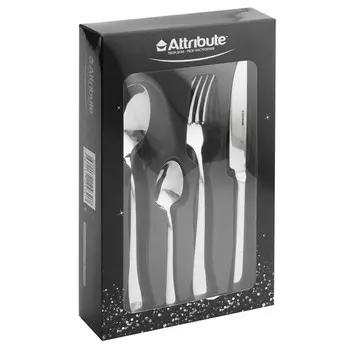набор столовых приборов ATTRIBUTE Classic 16шт. нерж.сталь