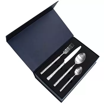 набор столовых приборов STENOVA HOME Lava 16шт. нерж.сталь