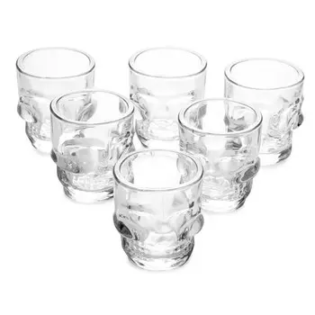 набор стопок BRIVERRE Череп 6шт. 50мл стекло