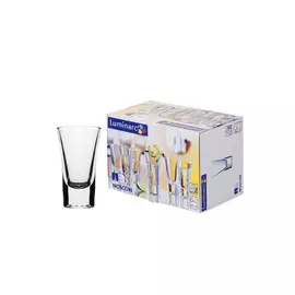 набор стопок LUMINARC Москва 6шт 50мл стекло