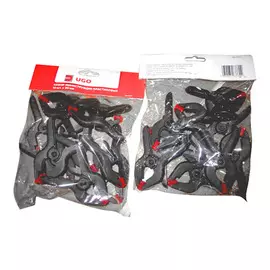 набор струбцин пружинных UGO LOKS 90мм 10шт