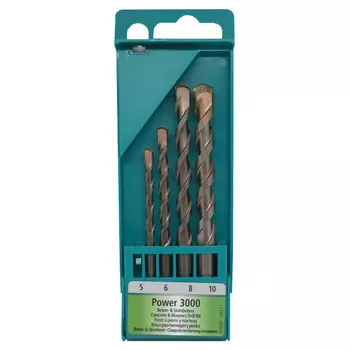 набор сверл по бетону HELLER 5-10мм 4шт